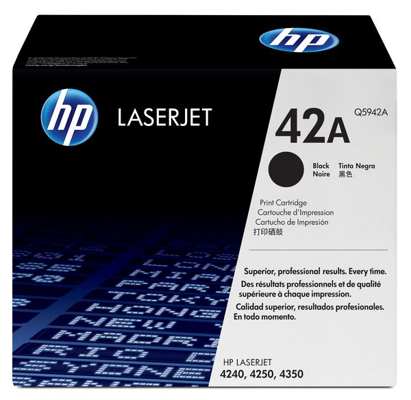 HP LaserJet Q5942A Black Print Cartridge