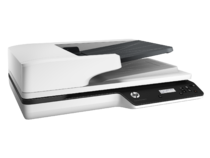 HP ScanJet Pro 3500 f1 Flatbed Scanner, Right facing, no document