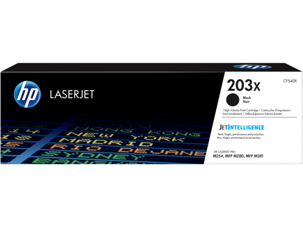 HP LaserJet Print Cartridge, 203X, Black