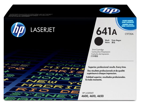HP Color LaserJet C9720A Black Print Cartridge