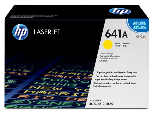 HP Color LaserJet C9722A Yellow Print Cartridge