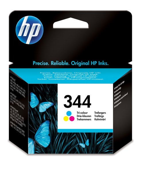 HP 344 Tri-Color Inkjet Print Cartridge