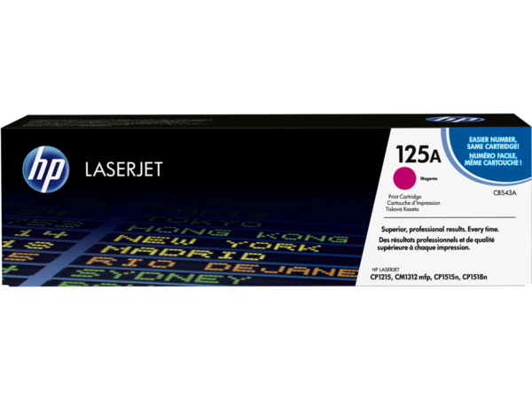 EMEA version - HP LaserJet 125A Magenta Print Cartridge