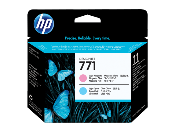 HP 771 Light Magenta/Light Cyan Designjet Printhead