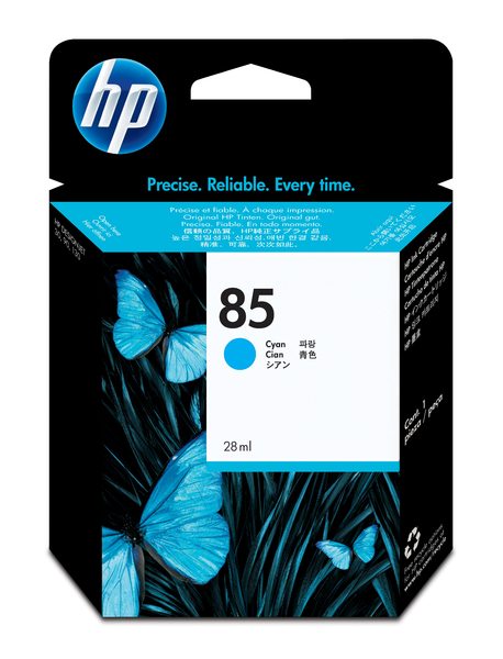 HP 85 28-ml Cyan Ink Cartridge