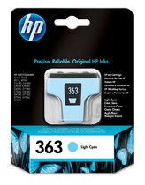 HP 363 Light Cyan Ink Cartridge