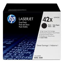HP LaserJet Q5942XD Black Print Cartridge Dual Pack