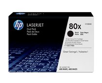 HP 80X Black Dual Pack LaserJet Toner Cartridges