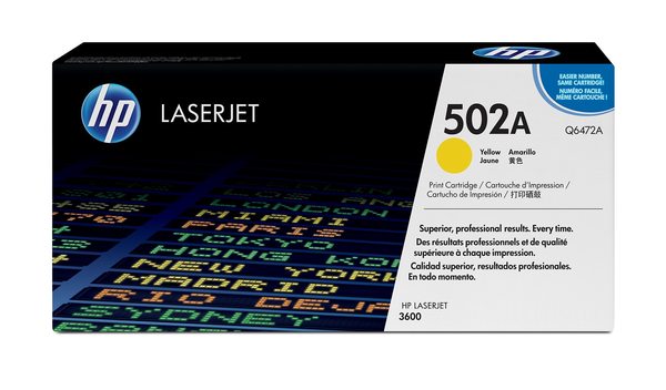 HP Color LaserJet Q6472A Yellow Print Cartridge