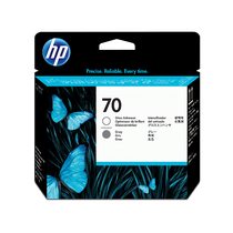 HP 70 Gloss Enhancer and Gray Printhead