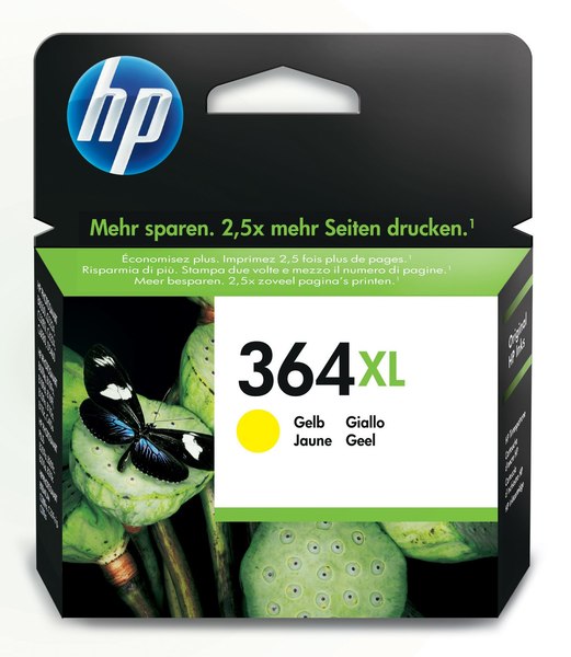 HP 364XL Yellow Photosmart Ink Cartridge