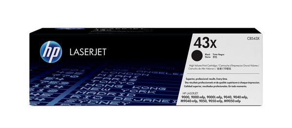 HP 43X Black Government LaserJet Toner Cartridge