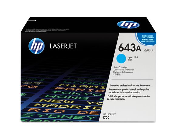 HP Color LaserJet Q5951A Cyan Print Cartridge