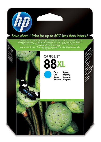 HP 88XL Cyan Officejet Ink Cartridge