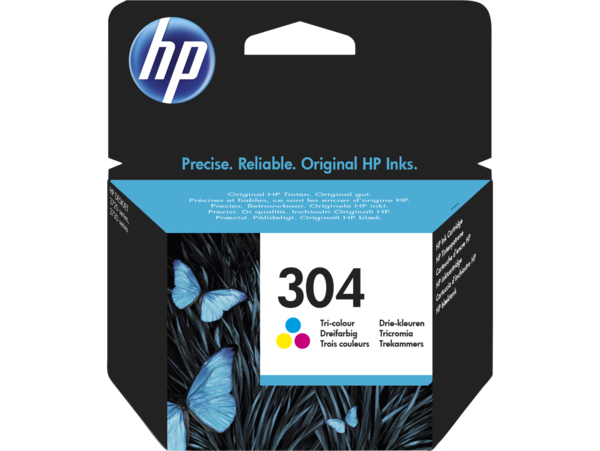 HP 304 Tri-colour Original Ink Cartridge