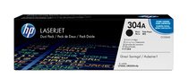HP 304A Black Dual Pack LaserJet Toner Cartridges