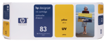 HP 83 680-ml Yellow UV Ink Cartridge