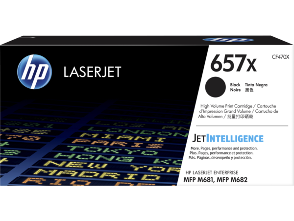 HP LaserJet Enterprise 657x Black Print Cartridge