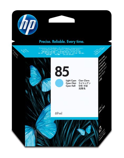 HP 85 69-ml Light Cyan Ink Cartridge