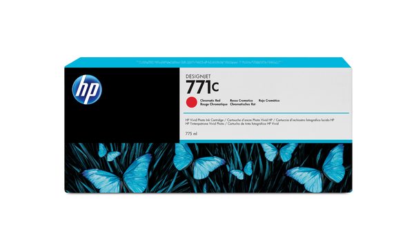 HP 771C 775-ml Chromatic Red Designjet Ink Cartridge