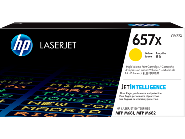 HP LaserJet Enterprise 657x Yellow Print Cartridge