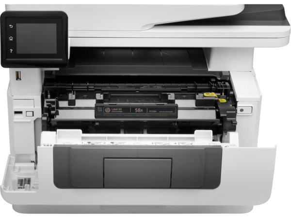 Принтер laserjet pro mfp m428fdn не читает вновь установленный картридж