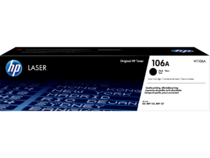 HP 106A Black Toner Cartridge - W1106A W1106-00901 a EMEA