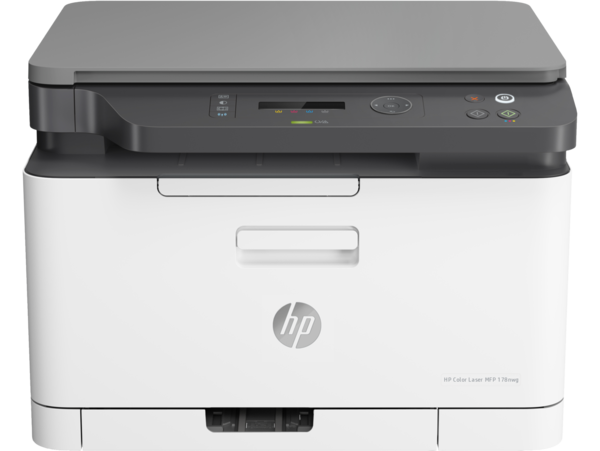 HP Color Laser MFP 178nw - Wireless 3In1, Front Facing